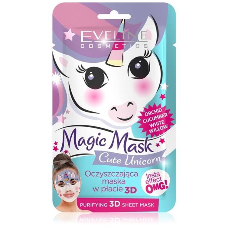 Eveline Magic Face Sheet Mask Unicorn Purifying