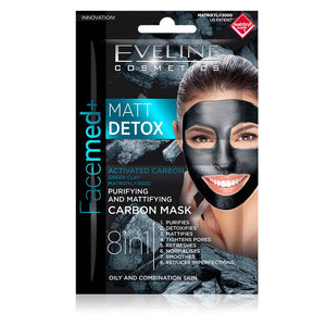 Eveline Matt Detox Purifying & Mattifying Carbon Mask