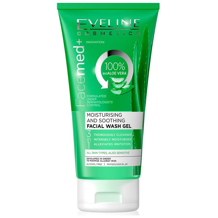 Eveline Moisturizing And Soothing Facial Wash Gel 150 ml