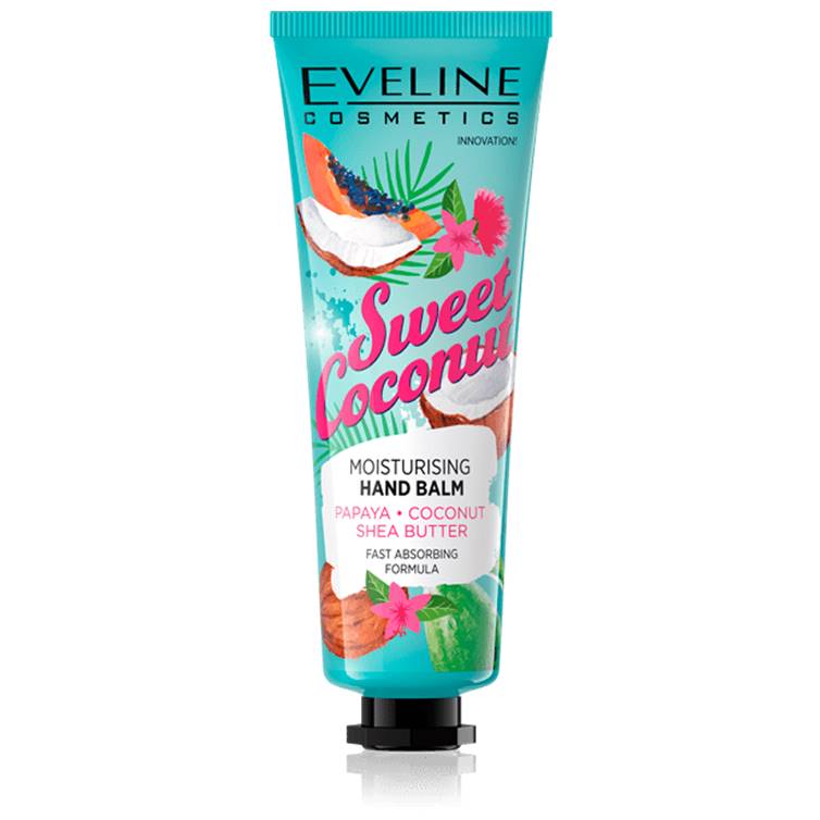 Eveline Moisturizing Hands Balm Sweet Coconut 50ml