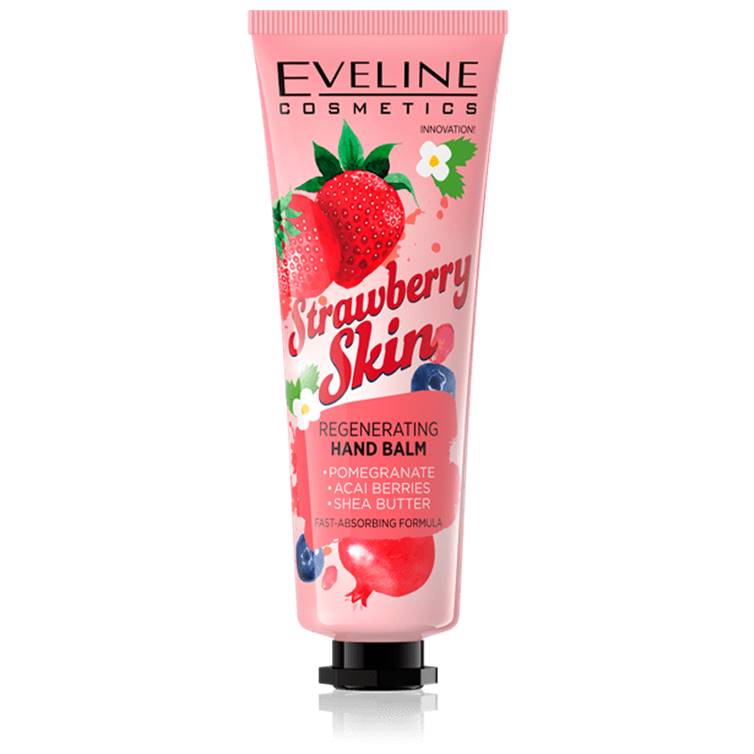 Eveline Strawberry Skin Regenerating Hands Balm 50ml