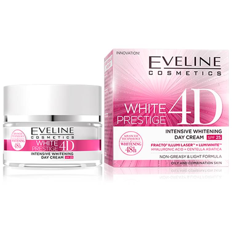 Eveline White Prestige 4D Intensive Whitening Day Cream 50ml