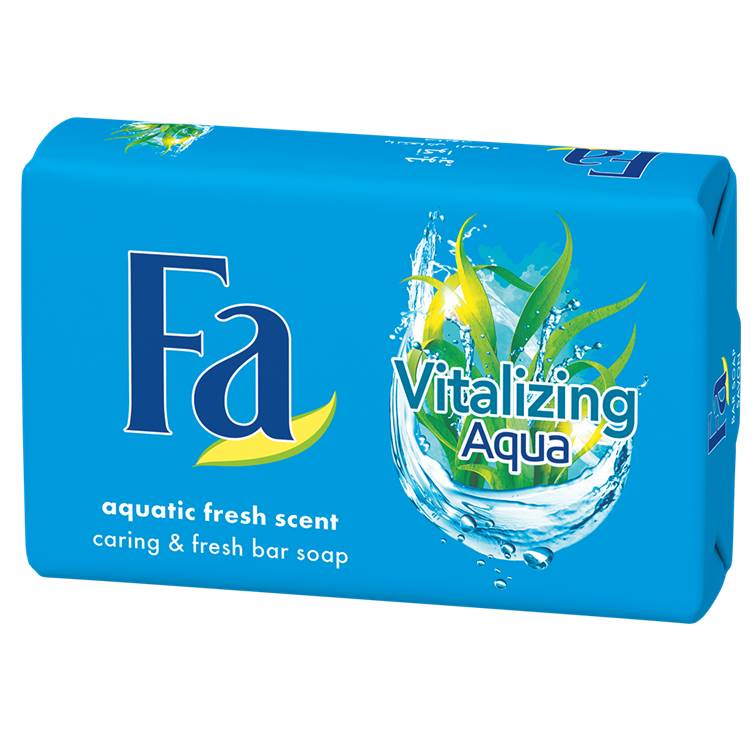 FA Vitalizing Aqua Aquatic Fresh Scent Bar Soap 175g