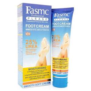 Fasmc Foot Cream 25% Urea for dry, rough and cracked skin