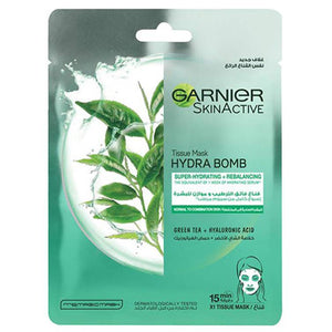 Garnier Hydra Bomb Serum Mask Green Tea Extracts & Hyaluronic Acid