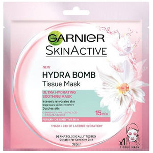 Garnier Skin Active Hydra Bomb Tissue Mask For Dry or Sensitive Skin