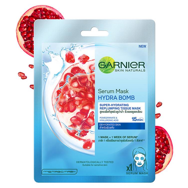 Garnier Skin Naturals Hydra Bomb Face Serum Sheet Mask