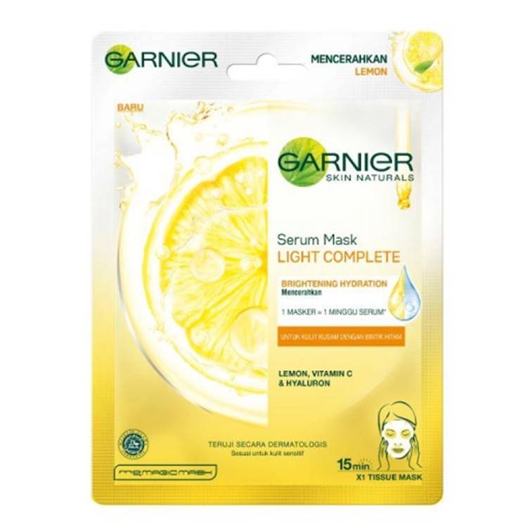 Garnier Skin Naturals Light Complete Face Serum Sheet Mask