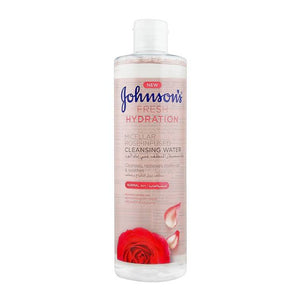 Johnson's Fresh Hydration Micellar Rose-Infused Cleansing Water, Normal Skin 400ml