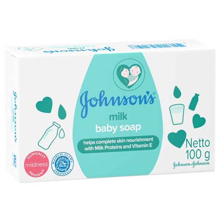 Johnson's Milk Baby Soap 100g