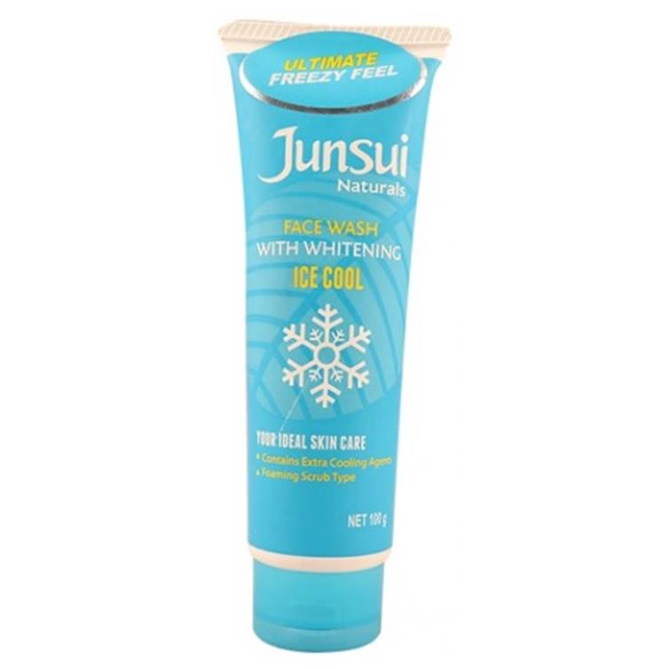Junsui Naturals Face Wash with Whitening Ice Cool 100gm