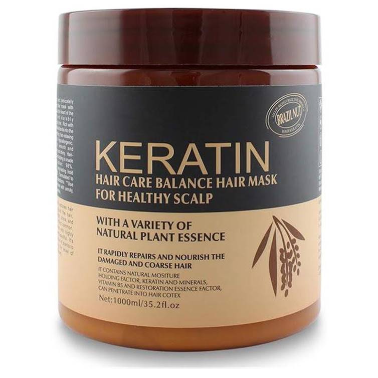 Keratin Hair Care Balance Hair Mask for Healthy Scalp 1000ml