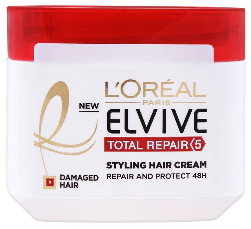 L'Oreal Paris Elvive Total Repair 5 Styling Hair Cream For Damaged Hair 200ml