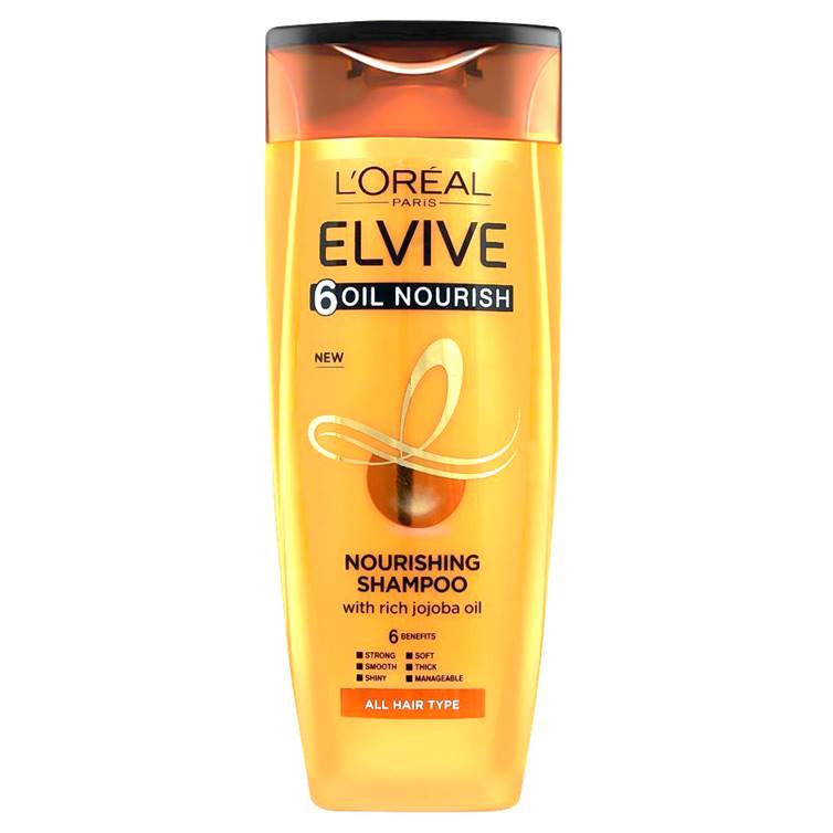 L'Oreal Paris Elvive 6 Oil Nourish Shampoo All Hair Type 175ml