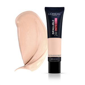 L'Oreal Paris Infallible 24H Matte Cover Foundation 25 Rose Ivory