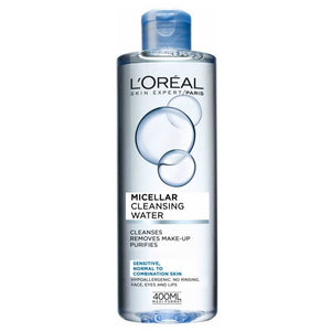L'Oreal Paris Micellar Cleansing Water Sensitive Normal to Combination Skin 400ml