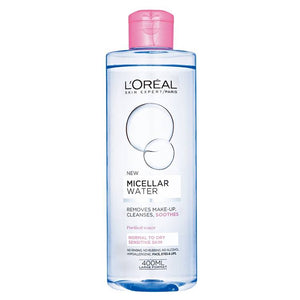 L'Oreal Paris Micellar Cleansing Water Sensitive Normal to Dry Sensitive Skin 400ml
