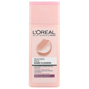 L'Oreal Rare Flower Cleansing Milk Dry And Sensitive Skin 200ml