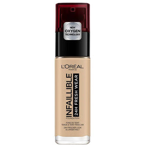 L'Oreal Paris Infallible 24H Liquid Foundation Natural Rose 125