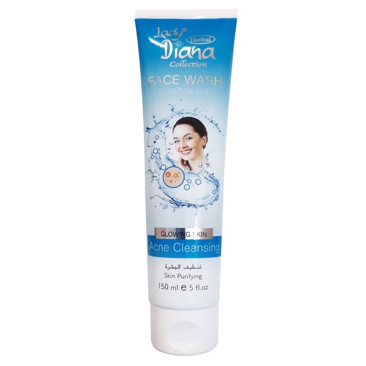 Lady Diana Oil Glowing Skin Acne Cleansing 150ml