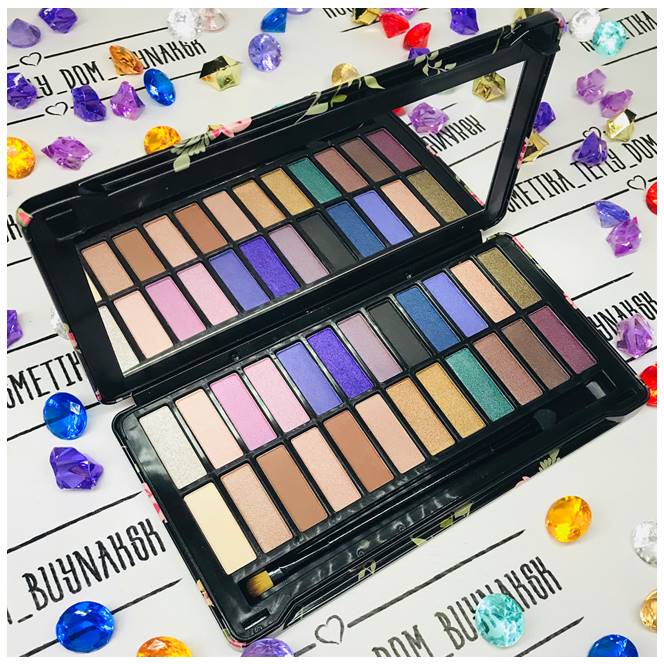 Luoys Dark Smoky Eyeshadow Palette Eye Makeup