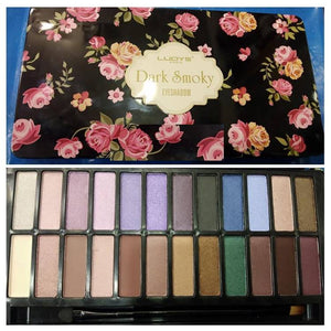 Luoys Dark Smoky Eyeshadow Palette Eye Makeup