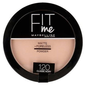 Maybelline Fit Me Matte & Poreless Powder Classic Ivory 120
