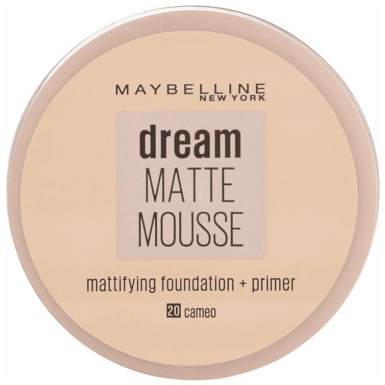 Maybelline Dream Matte Mousse Foundation + Primer Cameo
