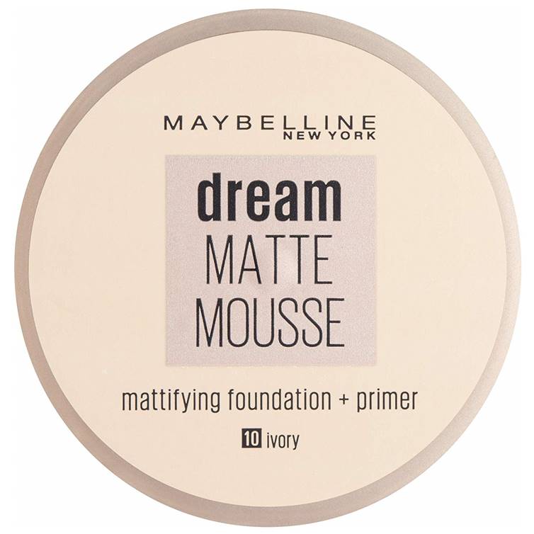 Maybelline Dream Matte Mousse Foundation + Primer Ivory