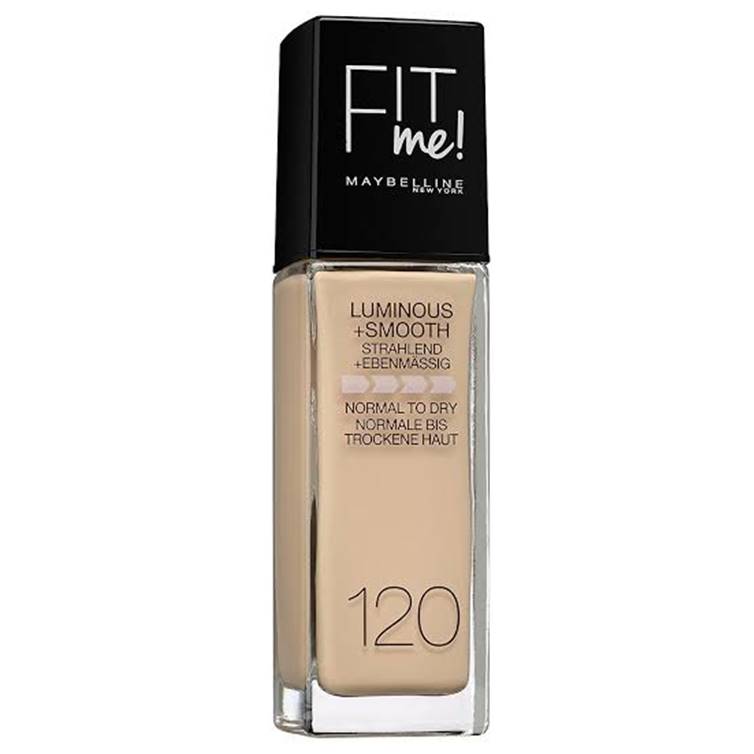 Maybelline Fit Me Luminous + Smooth Foundation 120 Classic Ivory