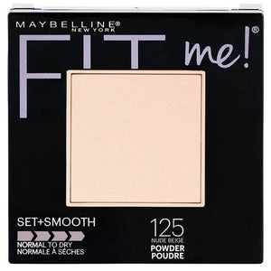 Maybelline Fit Me Set + Smooth Powder Nude Beige 125