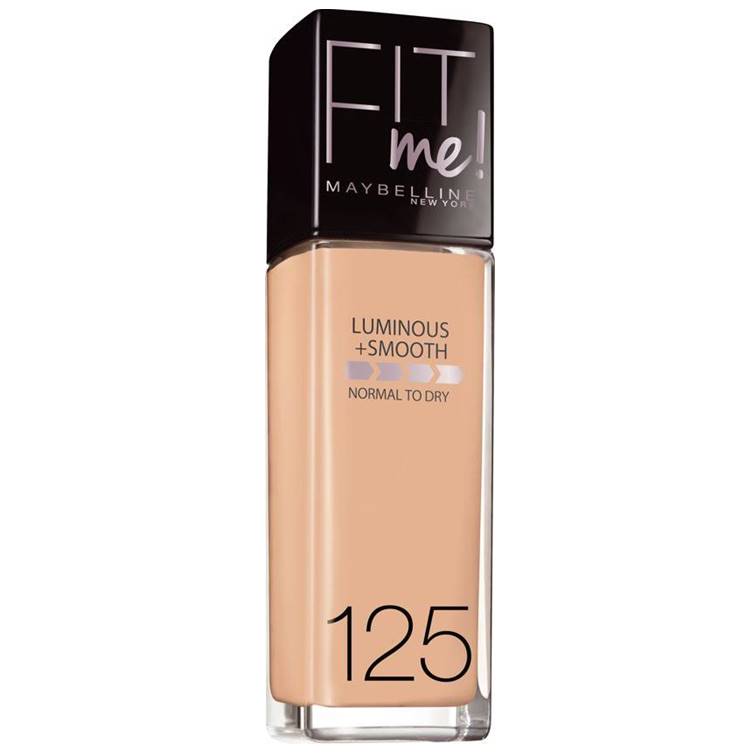 Maybelline Liquid Fit Me Foundation Nude Beige 125