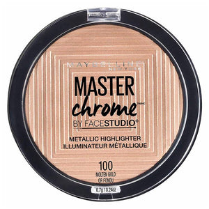 Maybelline Master Chrome Extreme Highlighter 100 Molten Gold
