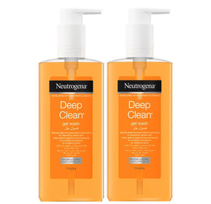 Neutrogena Deep Clean Facial Wash 200ml Bundle
