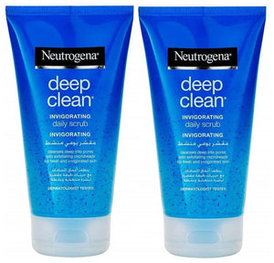 Neutrogena Deep Clean Invigorating Exfoliating Gel 150ml Bundle