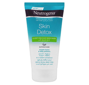 Neutrogena Skin Detox 2-In-1 Clay Wash Mask 150ml