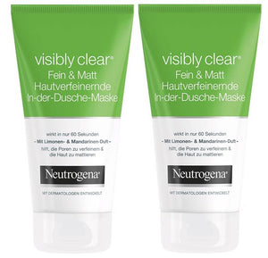 Neutrogena Visibly Clear Face Mask 150ml Bundle