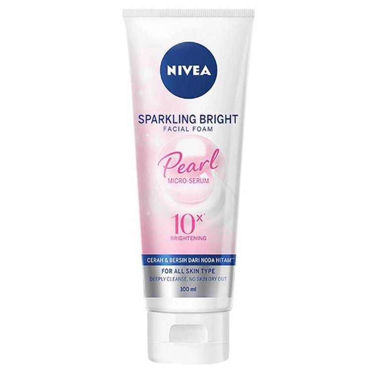 Nivea Sparkling Bright Facial Foam Pearl Micro Serum 100ml - Urban Beauty