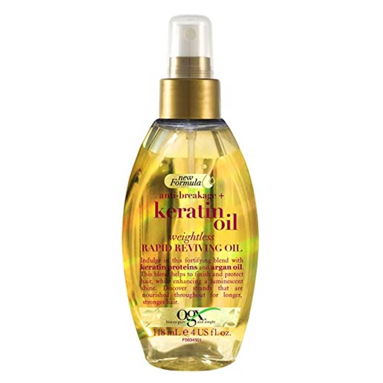 OGX Anti Breakage + Keratin Oil Weightless Rapid Reviving Oil 118ml