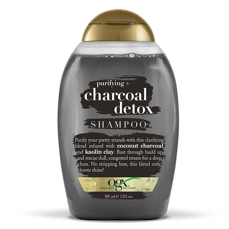 OGX Purifying + Charcoal Detox Shampoo 385ml
