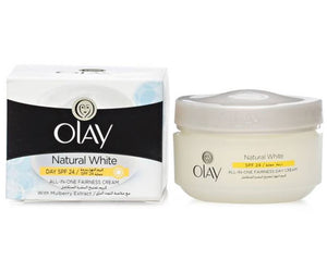 Olay Natural White All In One Fairness Day SPF 24 Day Cream 50g