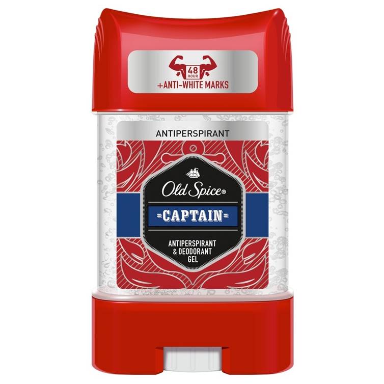 Old Spice Captain Antiperspirant Deodorant Stick Gel