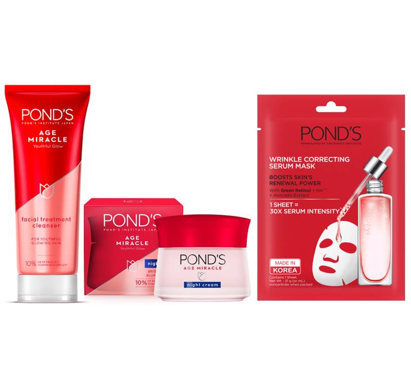 Pond's Age Miracle Skin Care Bundle