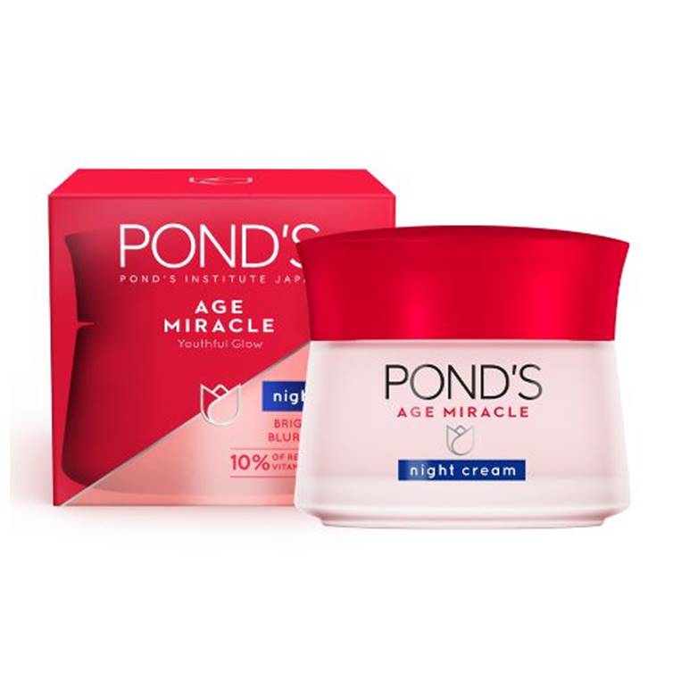 Pond's Age Miracle Wrinkle Youthful Glow Night Cream 50g