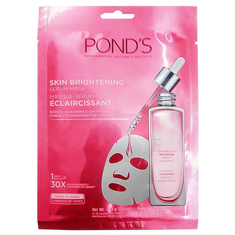 Pond's Skin Brightening Serum Mask Made in Korea