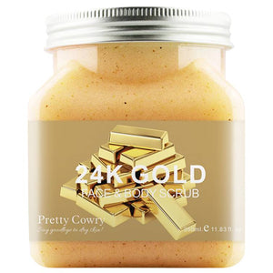 Pretty Cowry 24K Gold Face & Body Scrub