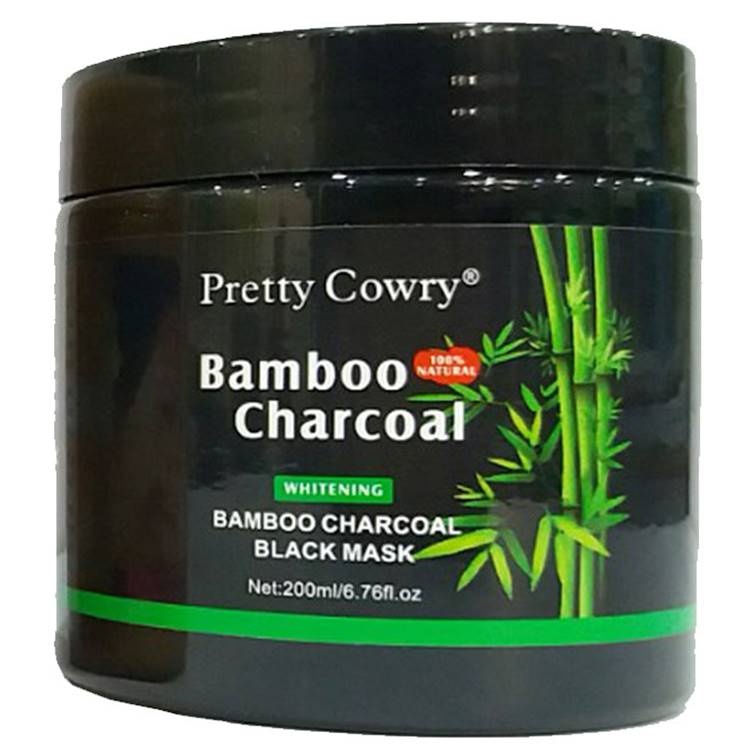 Pretty Cowry Bamboo Whitening Black Mask
