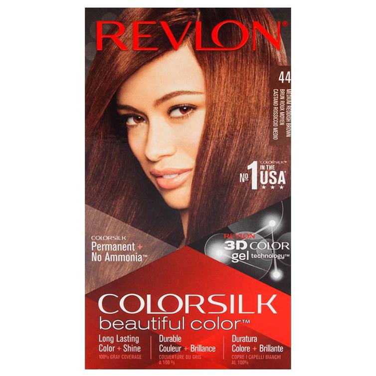 Revlon Colorsilk Hair Color 44 Medium Reddish Brown