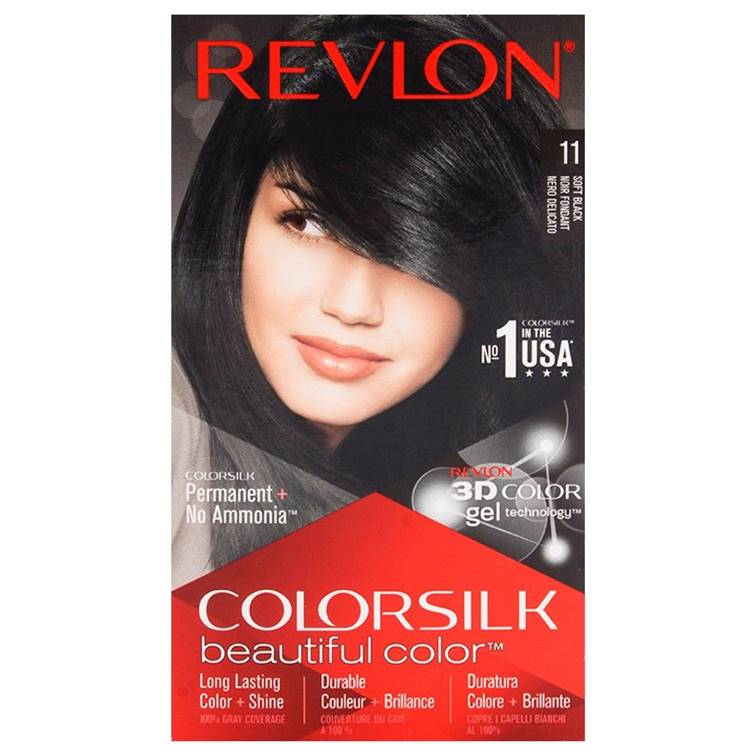 Revlon Colorsilk Hair Color 11 Soft Black