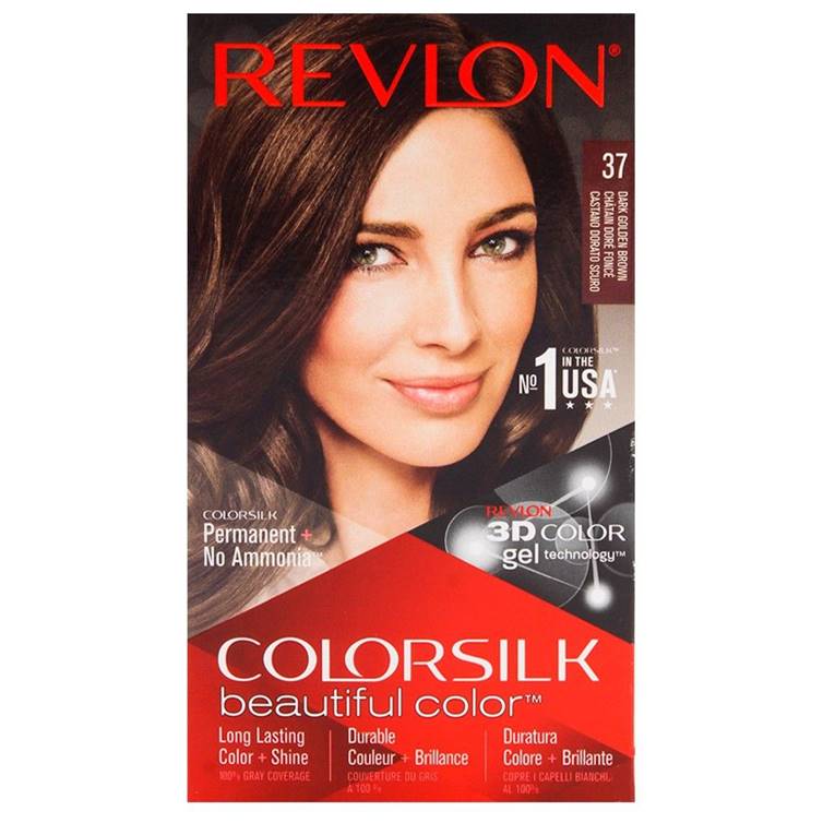 Revlon Colorsilk Hair Color 37 Dark Golden Brown